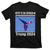 Angel Flag At Trump Rally  Trump 07132024 Miracle T-Shirt