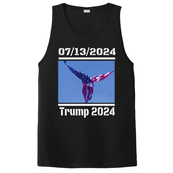 Angel Flag At Trump Rally  Trump 07132024 Miracle PosiCharge Competitor Tank