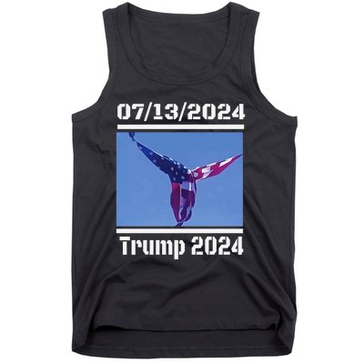 Angel Flag At Trump Rally  Trump 07132024 Miracle Tank Top