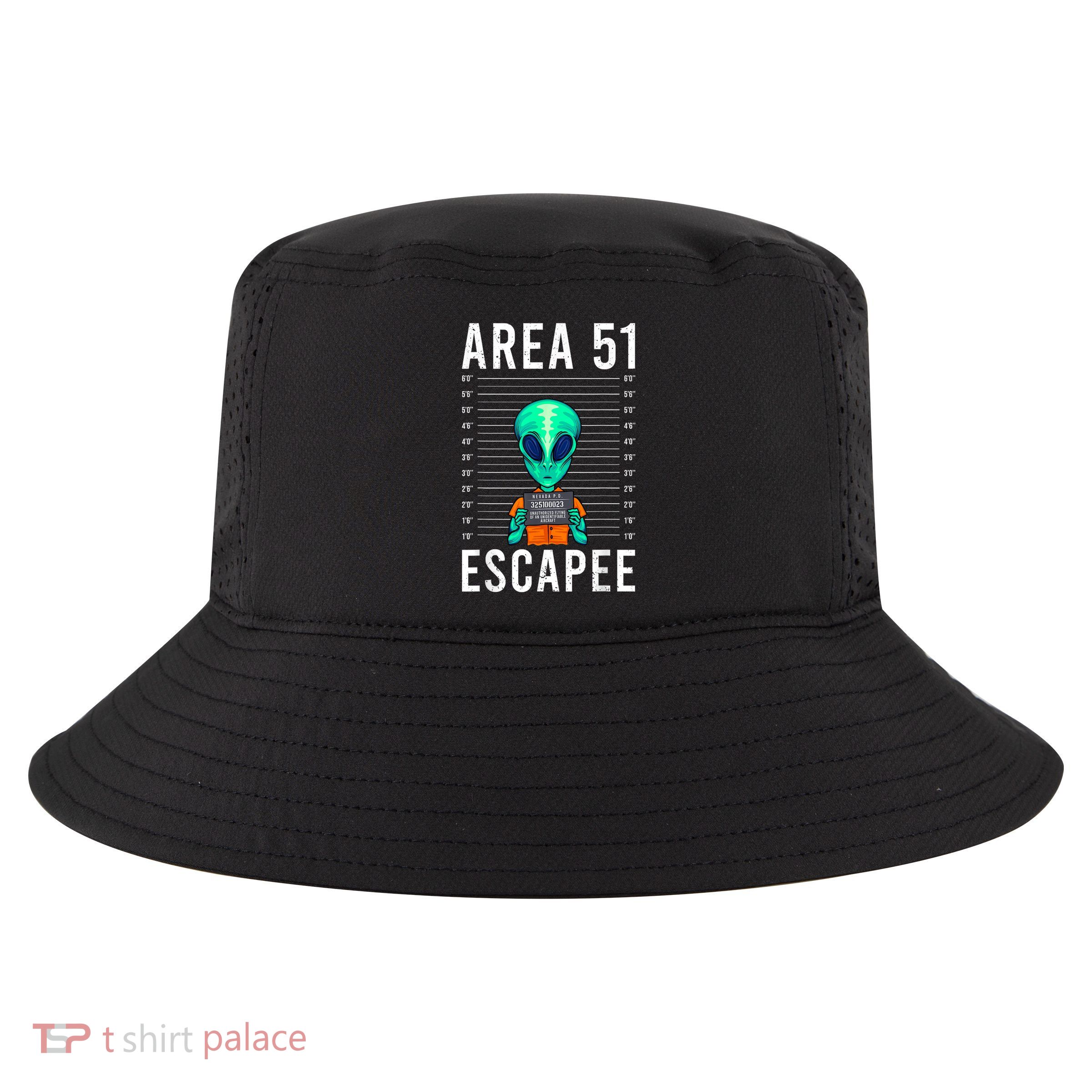 Alien Funny Alien Lover UFO Area 51 Alien Humor Alien Cool Comfort Performance Bucket Hat