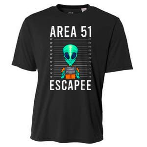 Alien Funny Alien Lover UFO Area 51 Alien Humor Alien Cooling Performance Crew T-Shirt