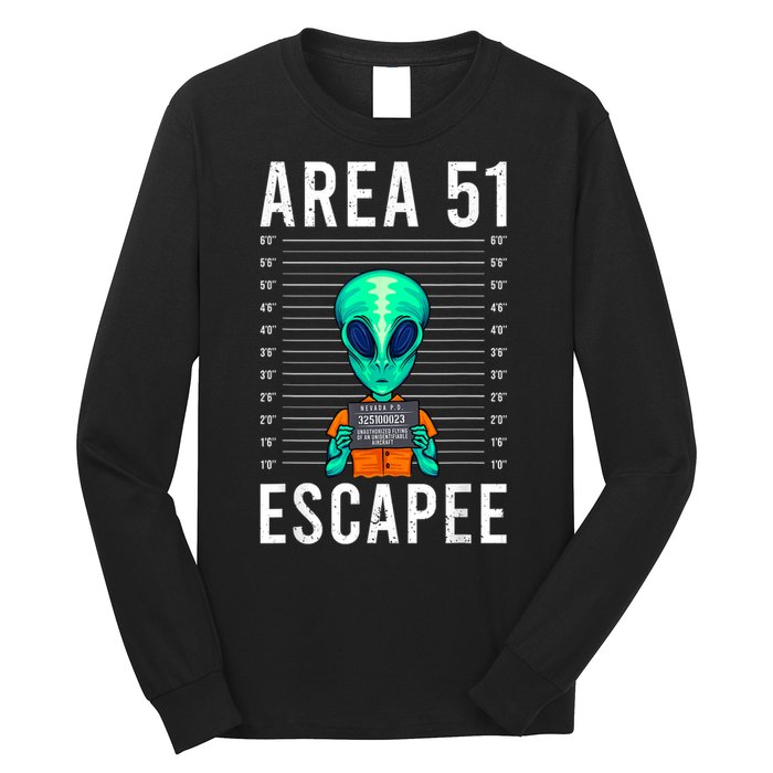 Alien Funny Alien Lover UFO Area 51 Alien Humor Alien Long Sleeve Shirt