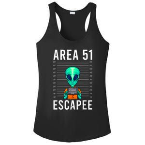 Alien Funny Alien Lover UFO Area 51 Alien Humor Alien Ladies PosiCharge Competitor Racerback Tank