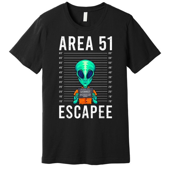 Alien Funny Alien Lover UFO Area 51 Alien Humor Alien Premium T-Shirt