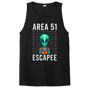 Alien Funny Alien Lover UFO Area 51 Alien Humor Alien PosiCharge Competitor Tank