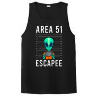 Alien Funny Alien Lover UFO Area 51 Alien Humor Alien PosiCharge Competitor Tank