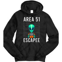 Alien Funny Alien Lover UFO Area 51 Alien Humor Alien Tie Dye Hoodie