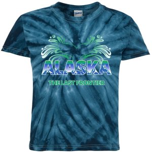 Adventure Family And Alaska Whale Watching Gift Kids Tie-Dye T-Shirt