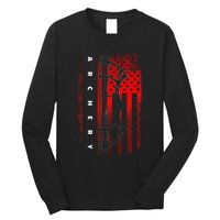 American Flag Archery Long Sleeve Shirt