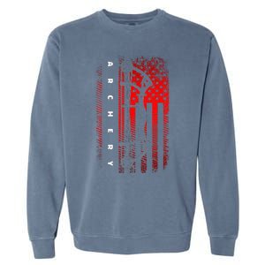 American Flag Archery Garment-Dyed Sweatshirt