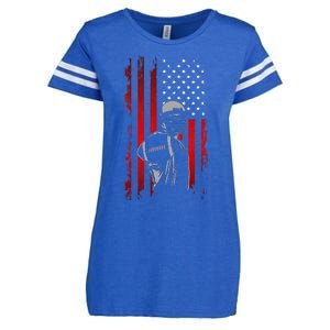 American Football Enza Ladies Jersey Football T-Shirt