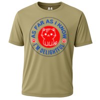 As Far As I Know Im Delightful Cute Kitty Owner Humor Cooling Performance Crew T-Shirt