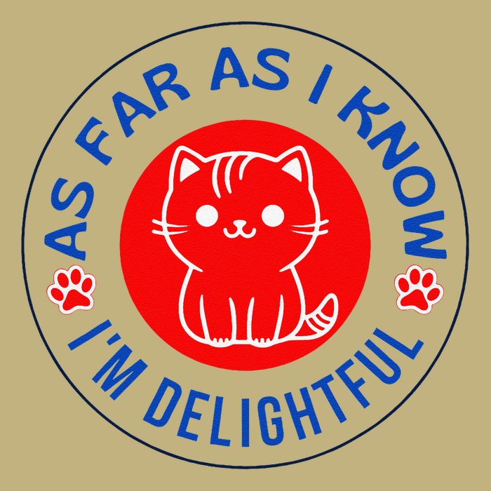 As Far As I Know Im Delightful Cute Kitty Owner Humor Cooling Performance Crew T-Shirt