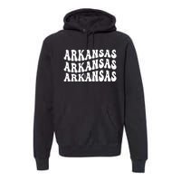 Arkansas Funny Premium Hoodie