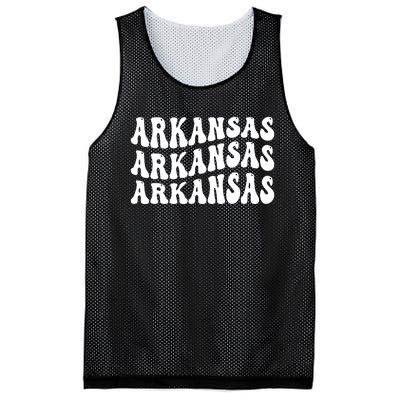 Arkansas Funny Mesh Reversible Basketball Jersey Tank