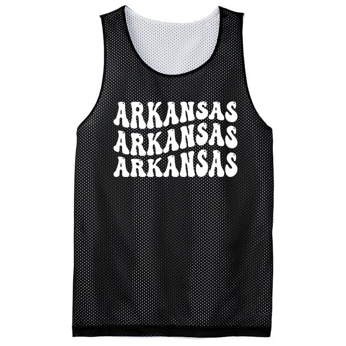 Arkansas Funny Mesh Reversible Basketball Jersey Tank