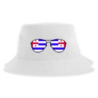 Ajaria Flag Aviator Sunglasses Sustainable Bucket Hat