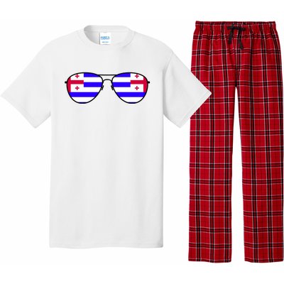 Ajaria Flag Aviator Sunglasses Pajama Set