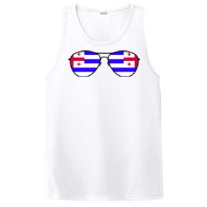 Ajaria Flag Aviator Sunglasses PosiCharge Competitor Tank