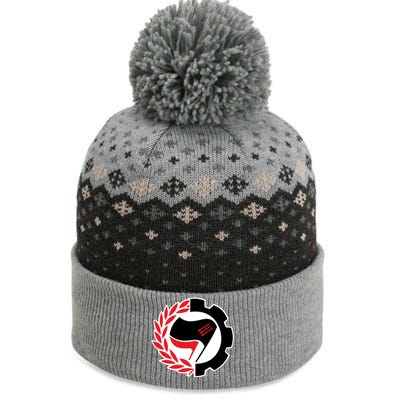 Anti Fascist Action The Baniff Cuffed Pom Beanie