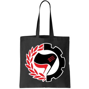 Anti Fascist Action Tote Bag