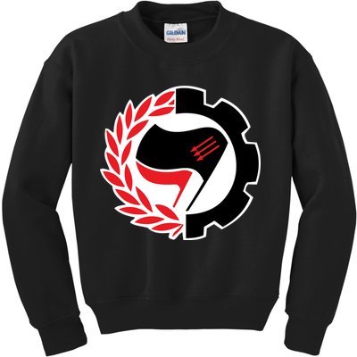 Anti Fascist Action Kids Sweatshirt