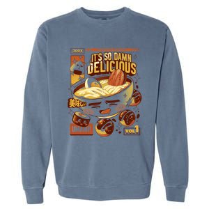 Anime Food Garment-Dyed Sweatshirt