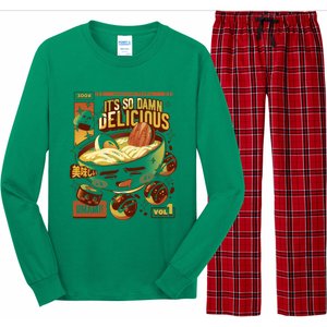 Anime Food Long Sleeve Pajama Set