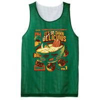 Anime Food Mesh Reversible Basketball Jersey Tank