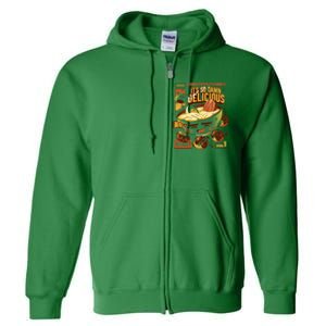 Anime Food Full Zip Hoodie