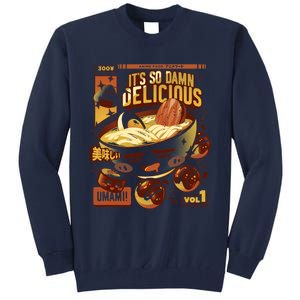 Anime Food Tall Sweatshirt