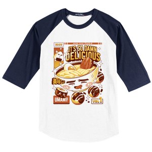 Anime Food Baseball Sleeve Shirt