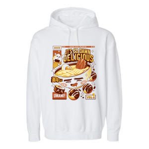 Anime Food Garment-Dyed Fleece Hoodie