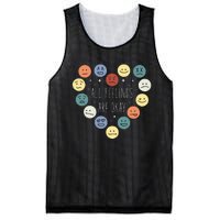 All Feelings Are Okay Mental Health Awareness Month Emotion Mesh Reversible Basketball Jersey Tank