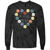 All Feelings Are Okay Mental Health Awareness Month Emotion Tie-Dye Long Sleeve Shirt