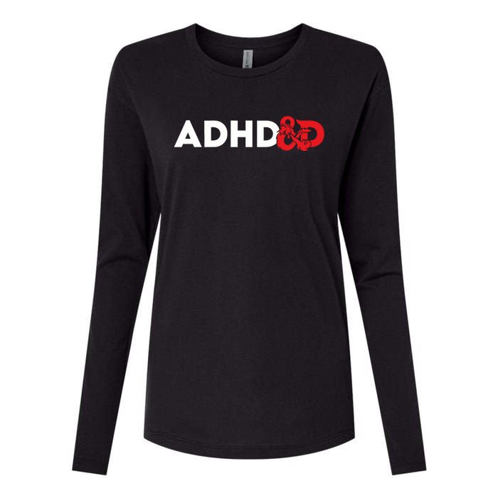 Alex Franqueira Adhd&D Womens Cotton Relaxed Long Sleeve T-Shirt