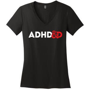 Alex Franqueira Adhd&D Women's V-Neck T-Shirt