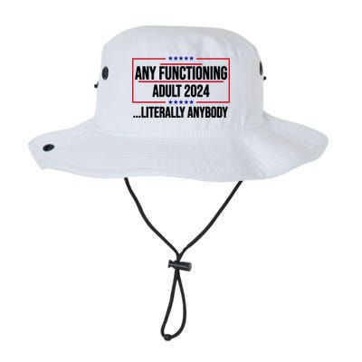 Any Functioning Adult 2024 Literally Anybody Funny Election Bucket Hat