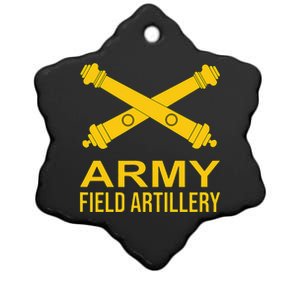 Army Field Artillery Branch Us Usa Ceramic Star Ornament