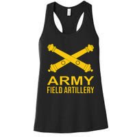 Army Field Artillery Branch Us Usa Women's Racerback Tank