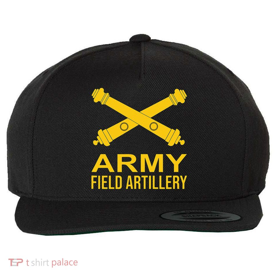 Army Field Artillery Branch Us Usa Wool Snapback Cap