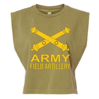 Army Field Artillery Branch Us Usa Garment-Dyed Women's Muscle Tee