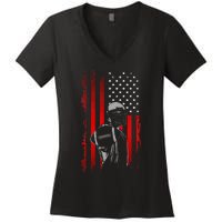 American Football Women's V-Neck T-Shirt