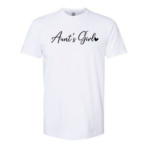 Aunts From Aunt To Niece Gift Softstyle CVC T-Shirt