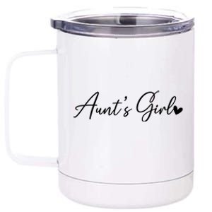 Aunts From Aunt To Niece Gift 12 oz Stainless Steel Tumbler Cup