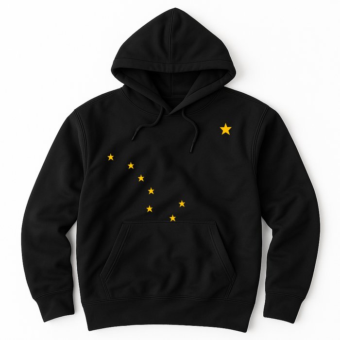 Alaskan Flag | Alaska Pride Northern Lights Big Dipper Polaris Hoodie