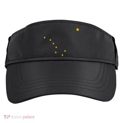 Alaskan Flag | Alaska Pride Northern Lights Big Dipper Polaris Adult Drive Performance Visor