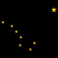 Alaskan Flag | Alaska Pride Northern Lights Big Dipper Polaris Drawstring Bag