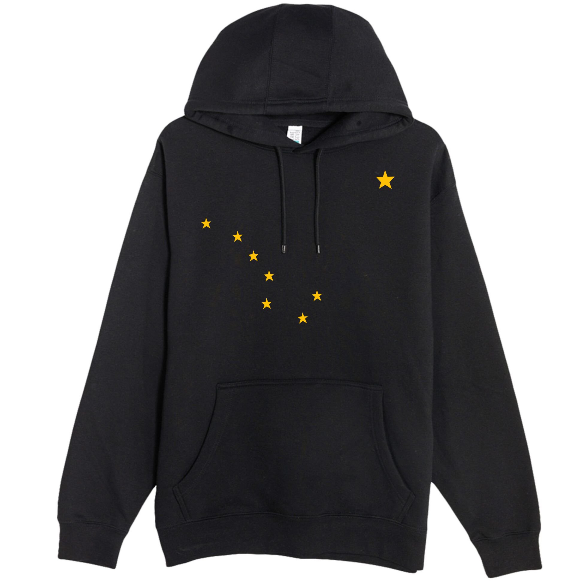 Alaskan Flag | Alaska Pride Northern Lights Big Dipper Polaris Premium Pullover Hoodie