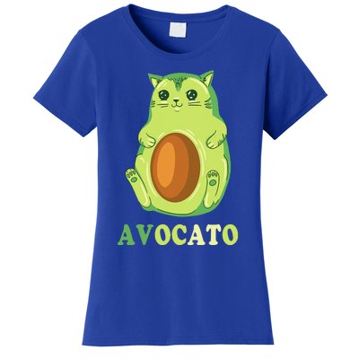 Avocato Funny Avocado Lover Cat Gifts Women's T-Shirt